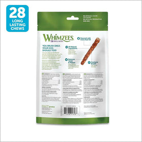 Whimzees by Wellness Dental Chew Veggie Sausage For Small Dog  (28 pc)