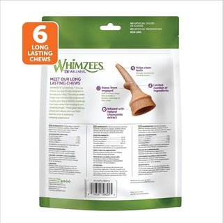 Whimzees by Wellness Occupy Antler Value Bag Treat For Large Dog (6 pc)