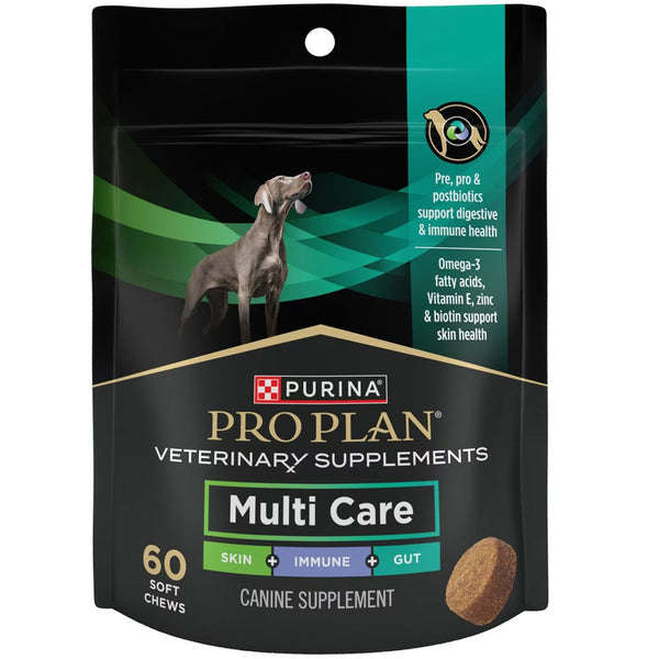 Purina Pro Plan Veterinary Supplement Multi Care Canine Supplement 60 soft chews
