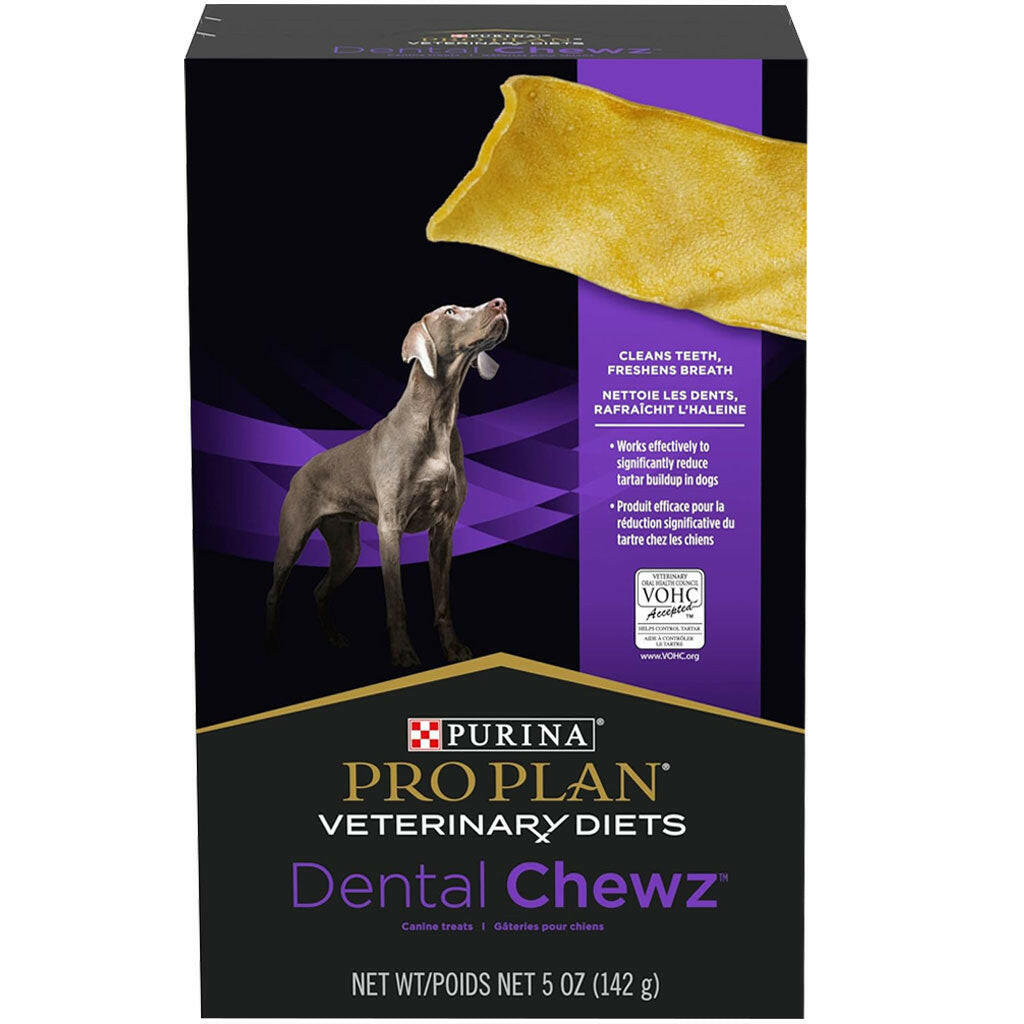 Purina Pro Plan Veterinary Diets Dental Chewz Dog Treats, 5-oz