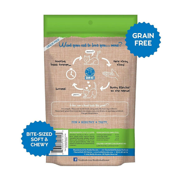 Buddy Biscuits Grain Free Cat Treats Tender Chicken (3 oz)