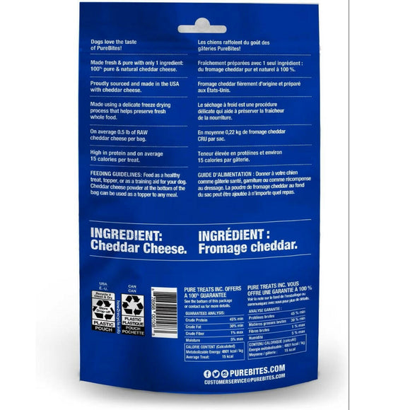 PureBites Cheddar Cheese Freeze Dried Treats For Dog (4.2 oz)