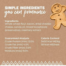 Buddy Biscuits Crunchy Dog Treats with Bacon & Cheese flavor (16 oz)