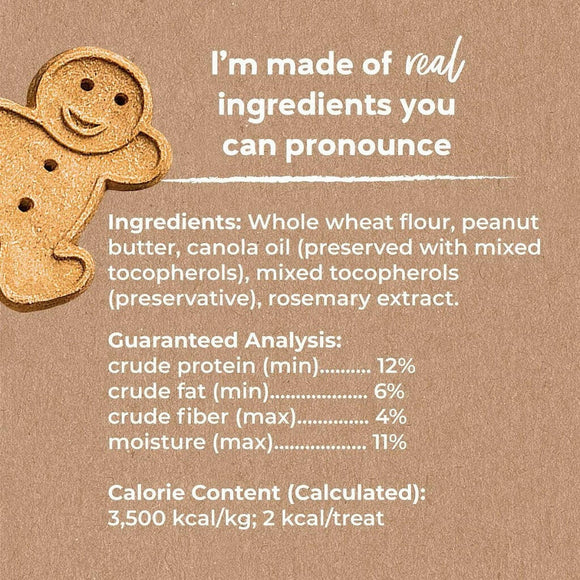 Buddy Biscuits Teeny Oven Baked Crunchy Dog Treats With Peanut Butter (8 oz)