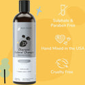 kin+kind Charcoal Deep Clean Natural Patchouli Shampoo For Dogs (12 oz)