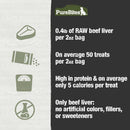 PureBites Beef & Liver Freeze Dried Treats For Dogs (2 oz)