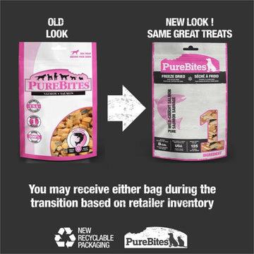 PureBites Salmon Freeze-Dried Raw Treats For Dog & Cat (1.16 oz)