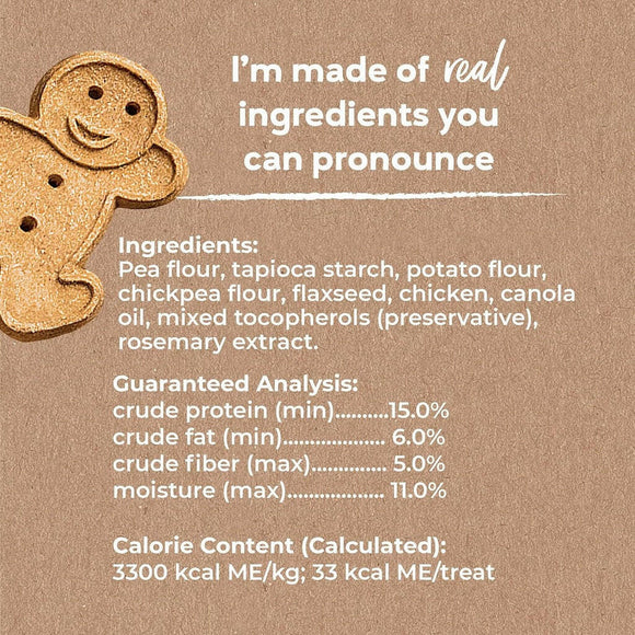 Buddy Biscuits Grain-Free Oven-Baked Crunchy Dog Treats With Roasted Chicken (14 oz)