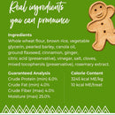 Buddy Biscuits Soft & Chewy Hioliday Gingerbread Dog Treats (6 oz) Pouch