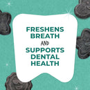 Cloud Star Wag More Bark Less Chicken, Charcoal, Parsley & Mint Dental Biscuits For Dogs(14 oz)