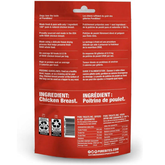 PureBites Chicken Breast Freeze Dried Treats For Dog (1.4 oz)