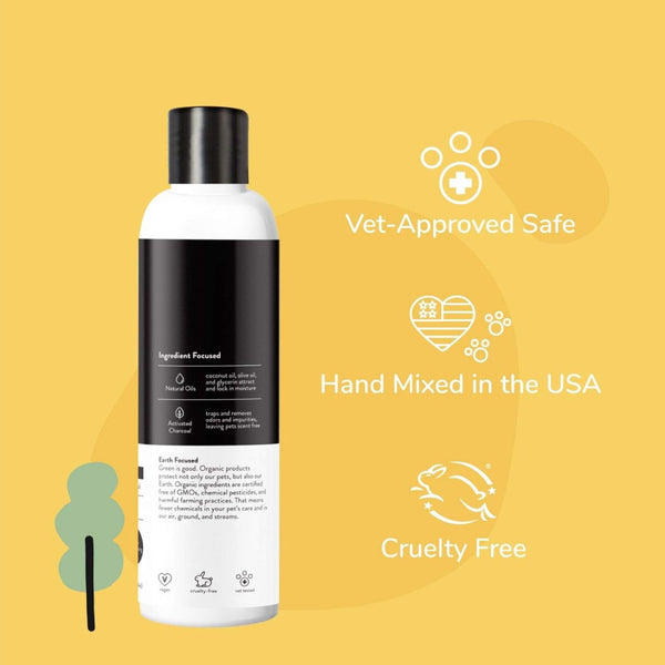 kin+kind Skunk Odor Eliminator Natural Shampoo For Dogs & Cats (12 oz)