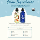 kin+kind Organic Clean Ears Leave-In Ear Cleaner For Dog  (4 oz)