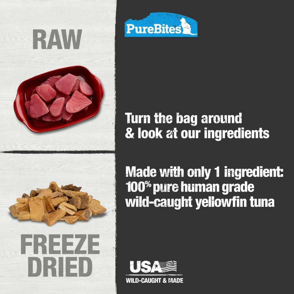 PureBites Tuna Freeze Dried Raw Treats For Cat (.88 oz)