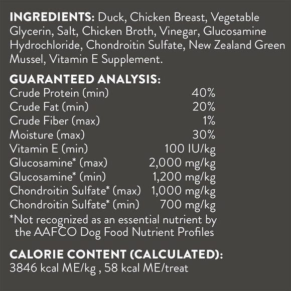 Dogswell Jerky Hip & Joint Duck Recipe Grain-Free Treats For Dogs (10 oz)