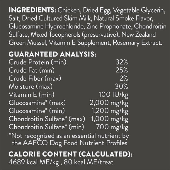 Dogswell Grillers Hip & Joint Chicken Recipe Grain-Free Treats For Dog (12 oz)