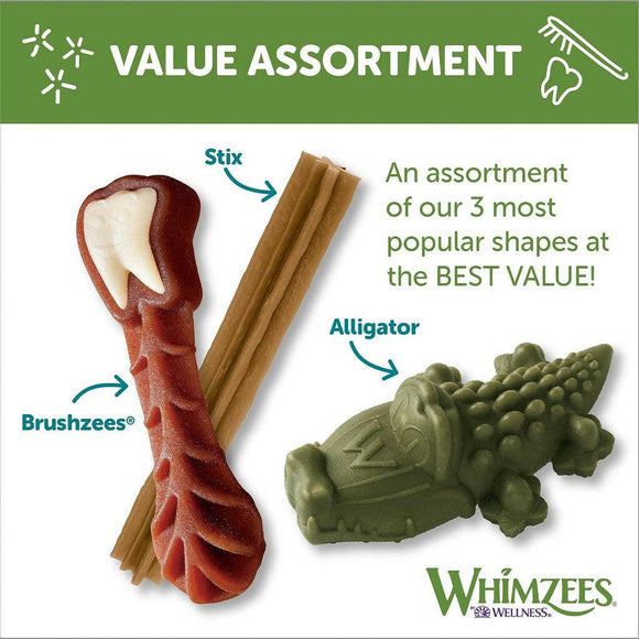 WHIMZEES by Wellness Variety Pack Grain-Free Dental Treats For Large Dog (14 ct)