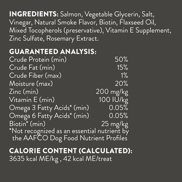 Dogswell Jerky Skin & Coat Salmon Grain-Free Treats For Dogs (10 oz)