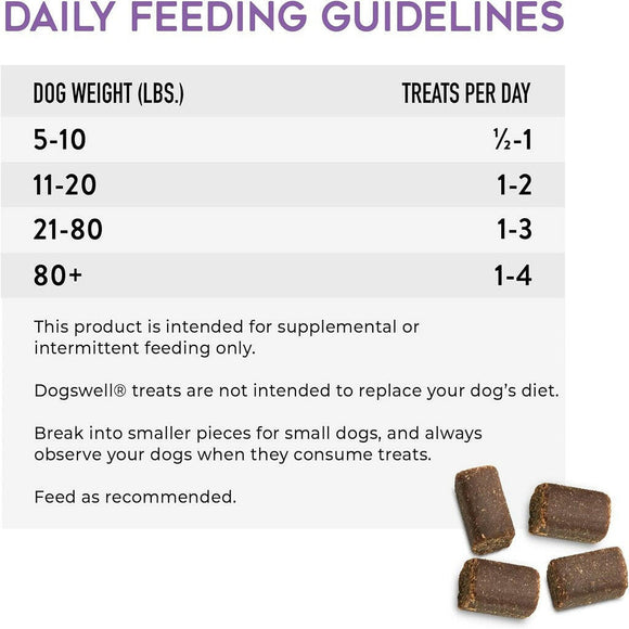 Dogswell Skin & Coat Soft & Chewy Salmon Flavored Treats For Dogs (14 oz)