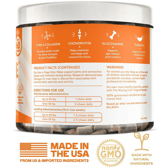 missing link canine supplement