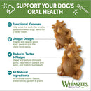 Whimzees by Wellness Hedgehog Dental Chews Natural Grain-Free Dental Treats For Large Dogs (6 ct)