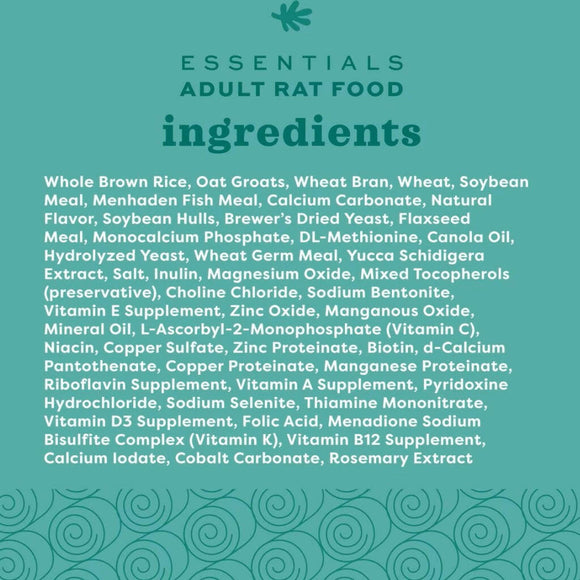 Oxbow Essentials All Natural Adult For Food (20 lb)