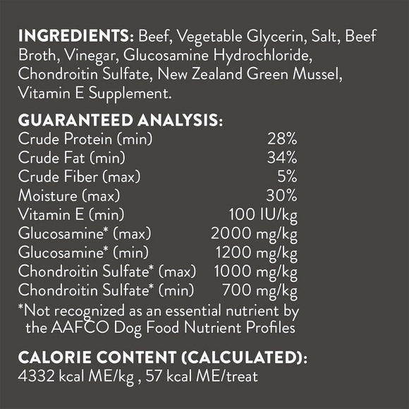 Dogswell Jerky Hip & Joint Beef Recipe Grain-Free Treats For Dog (10 oz)