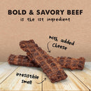 Cloud Star Wag More Bark Less Jerky Philly Cheesesteak Beef (10 oz)