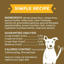 Cloud Star Wag More Bark Less Peanut Butter Crunchy Dog Treats (16 oz)