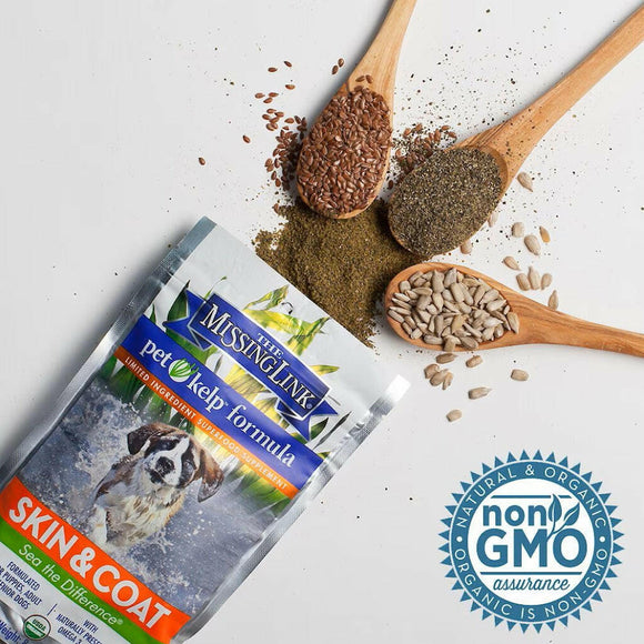 The Missing Link Pet Kelp Skin & Coat Supplement For Dogs (8 oz)