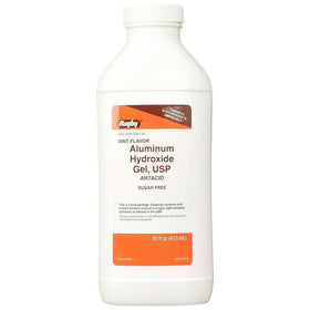 Aluminum Hydroxide (Generic) Gel for Dogs & Cats, Mint Flavor,  473ml, 64mg/ml