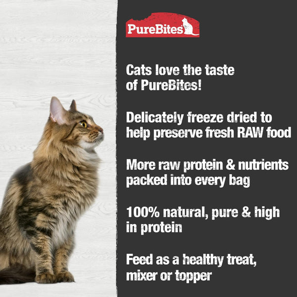 PureBites Chicken Breast Freeze Dried Treats For Cat (5.5 oz)