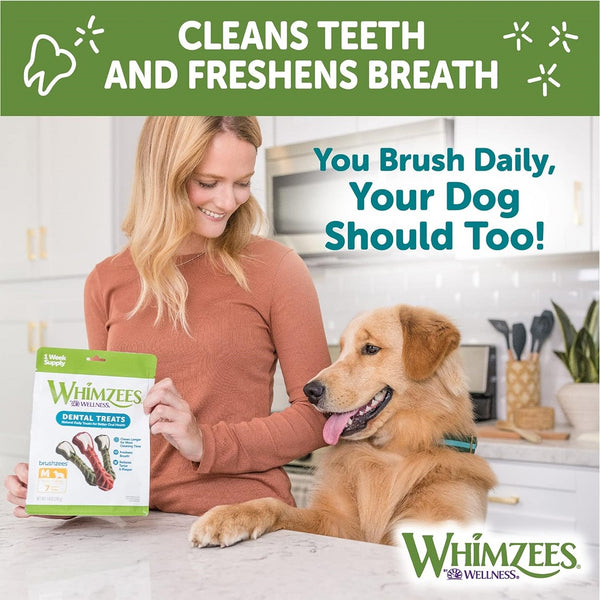 Whimzees by Wellness Natural Dental Value Box Treat For Medium Dogs (44 ct)