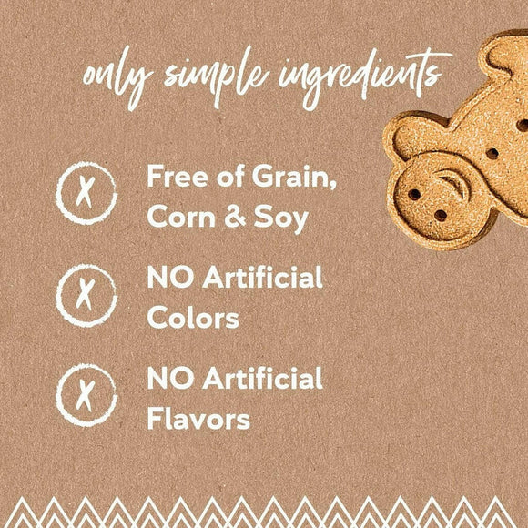 Buddy Biscuits Grain-Free Oven-Baked Crunchy Dog Treats With Peanut Butter (14 oz)