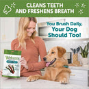 WHIMZEES by Wellness Brushzees Natural Dental Chews for Dogs, Large Breed (12.7 oz)