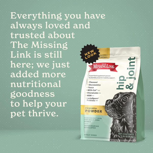 The Missing Link Hip & Joint Supplement Powder For Dogs