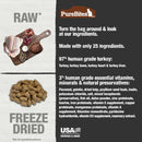 PureBites Freeze-Dried Turkey Recipe Food Topper For Cat (2.8 oz)
