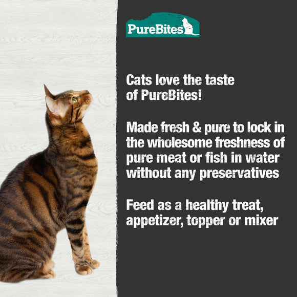 PureBites Mixers Chicken Breast & Wild Ocean Shrimp in Water Food Toppers For Cat (1.76 oz)