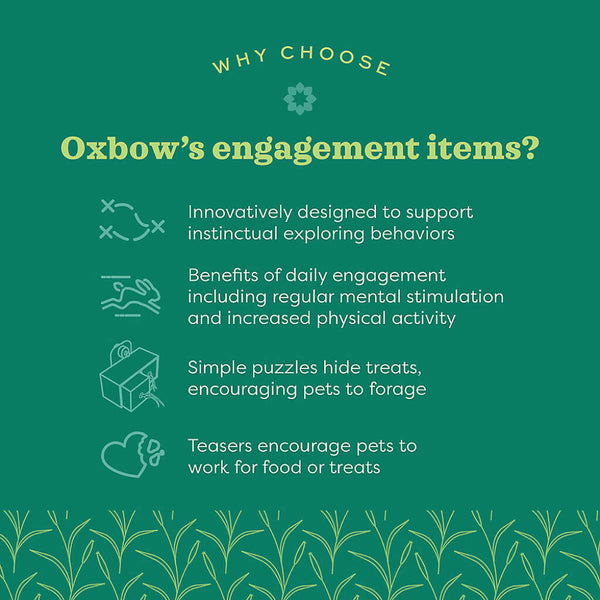 Oxbow Enriched Life Bamboo Play Pouch Toy For Small Animal