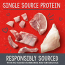 Stella & Chewy's Purely Pork Meal Mixers Freeze-Dried Raw Food Topper For Dogs (18 oz)