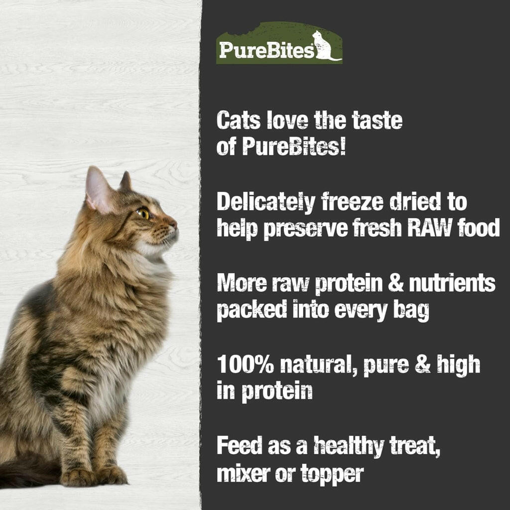 PureBites Beef Liver Freeze Dried Treats For Cat (1.55 oz)