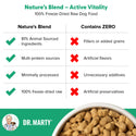 Dr. Marty Nature's Blend Active Vitality Freeze Dried Raw Food for Senior Dogs (16 oz)