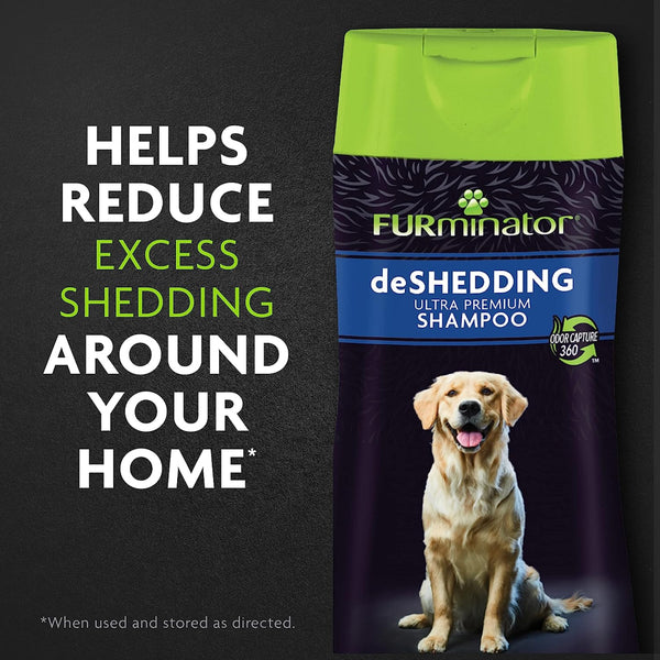 Furminator deShedding Ultra Premium Shampoo For Dogs (16oz)