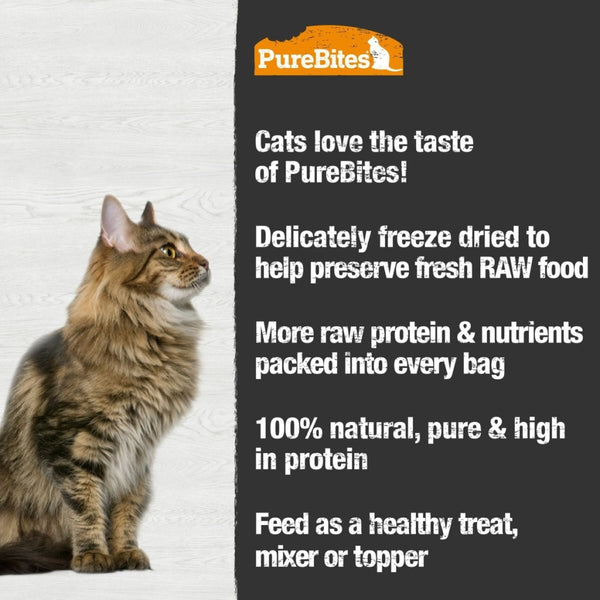 PureBites Duck Liver Freeze Dried Treats For Cat (1.06 oz)