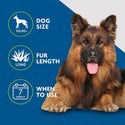 Furminator Long Hair De-Shedding Tool for Dogs (Large)