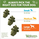 Whimzees by Wellness Alligator Natural Grain-Free  Dental Chews For Large Dogs (12.7 oz)