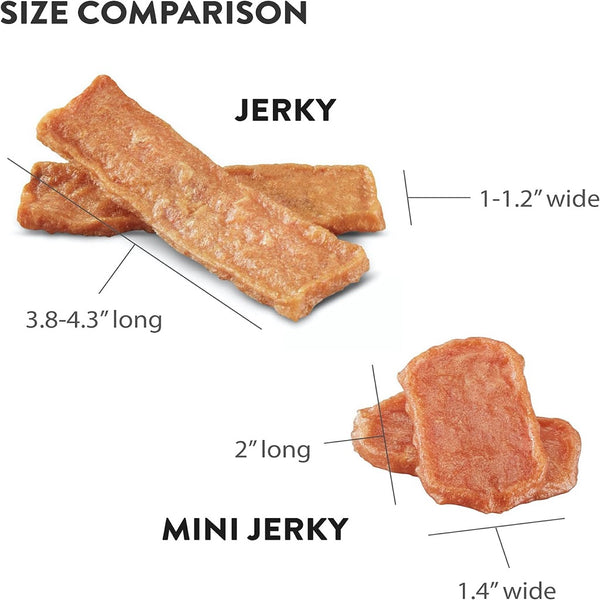 Dogswell Jerky Mini Skin & Coat Grain-Free Salmon Bites For Dogs (4 oz)