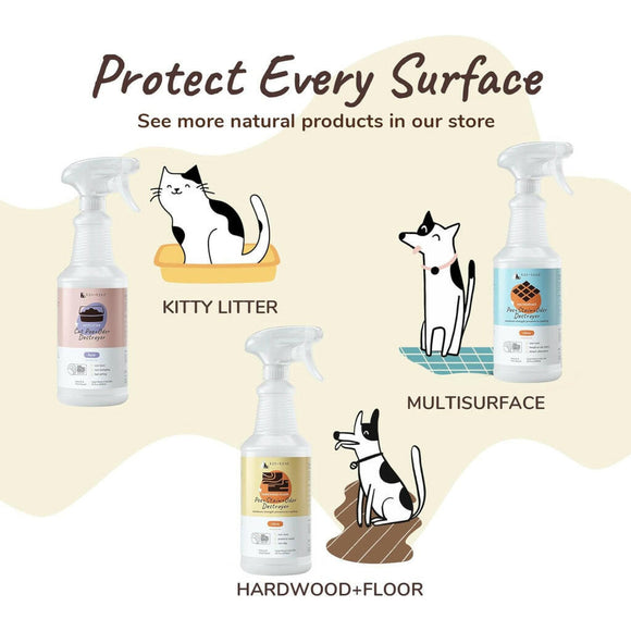 kin+kind Stain & Odor Destroyer Multi Surface Citrus For Dog 32 oz