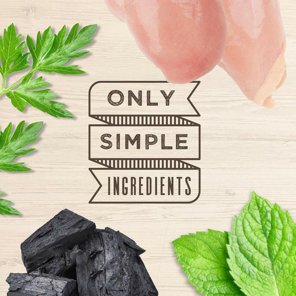 Cloud Star Wag More Bark Less Chicken, Charcoal, Parsley & Mint Dental Biscuits For Dogs(14 oz)