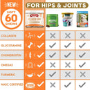 this collagen supplement for dogs comes in a pack of 60 soft chews